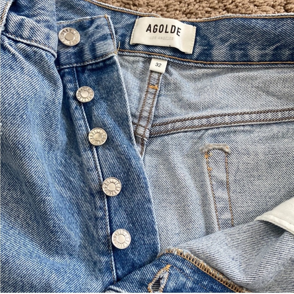 AGOLDE Parker Vintage Cut Off Short. Size 32 - Picture 10 of 10